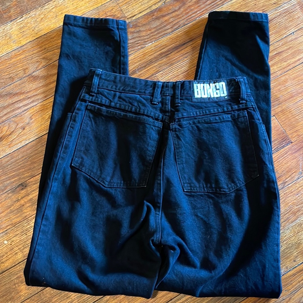 Vintage bongo high waisted Mom jeans size 11 black